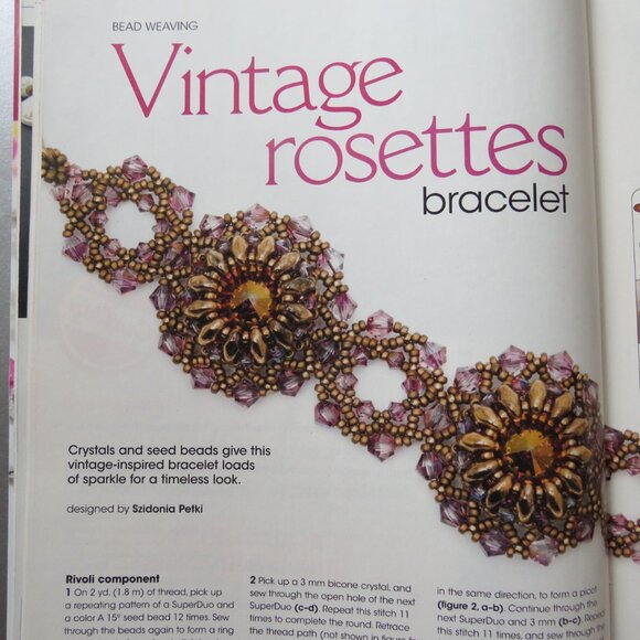 Bead and Button Magazine Creative Ideas For The Art of Beads and Jewelry 2015 - Picture 6 of 7